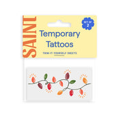 Christmas Lights Temporary Tattoos
