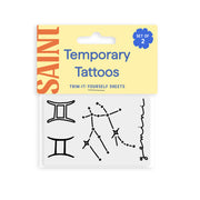 Gemini Temporary Tattoos