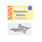 Gladiolus + Cosmos Temporary Tattoos