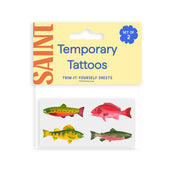 Gone Fishin Temporary Tattoos