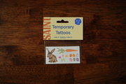 Spring Bunny Temporary Tattoos