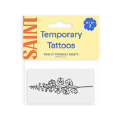 July - Delphinium Temporary Tattoos