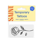 June - Rose Temporary Tattoos