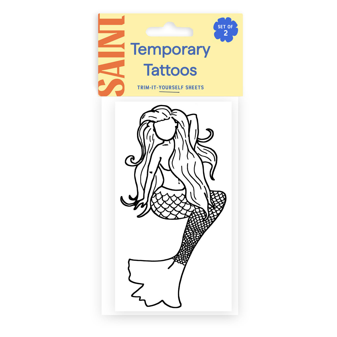 Mermaid Temporary Tattoos