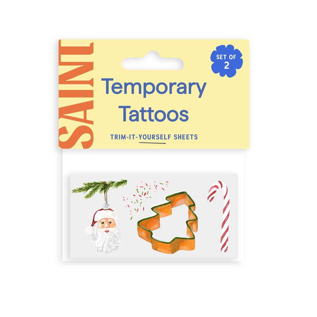 Merry & Bright Temporary Tattoos