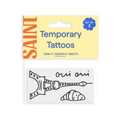 Oui Oui Paris Temporary Tattoos