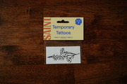 Gladiolus + Cosmos Temporary Tattoos