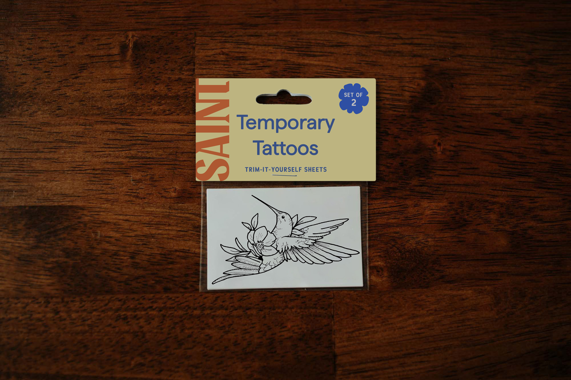Hummingbird Temporary Tattoos