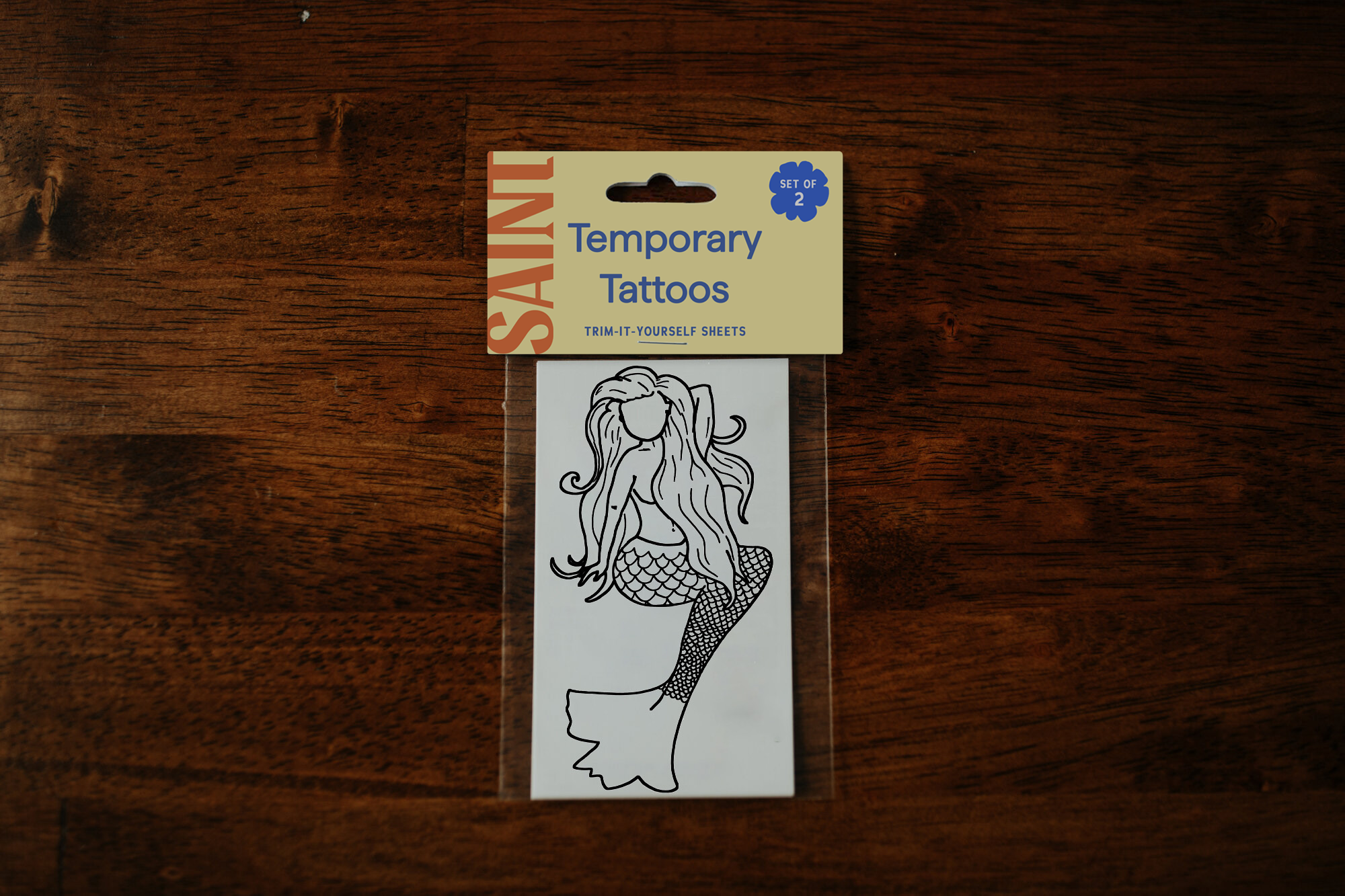 Mermaid Temporary Tattoos