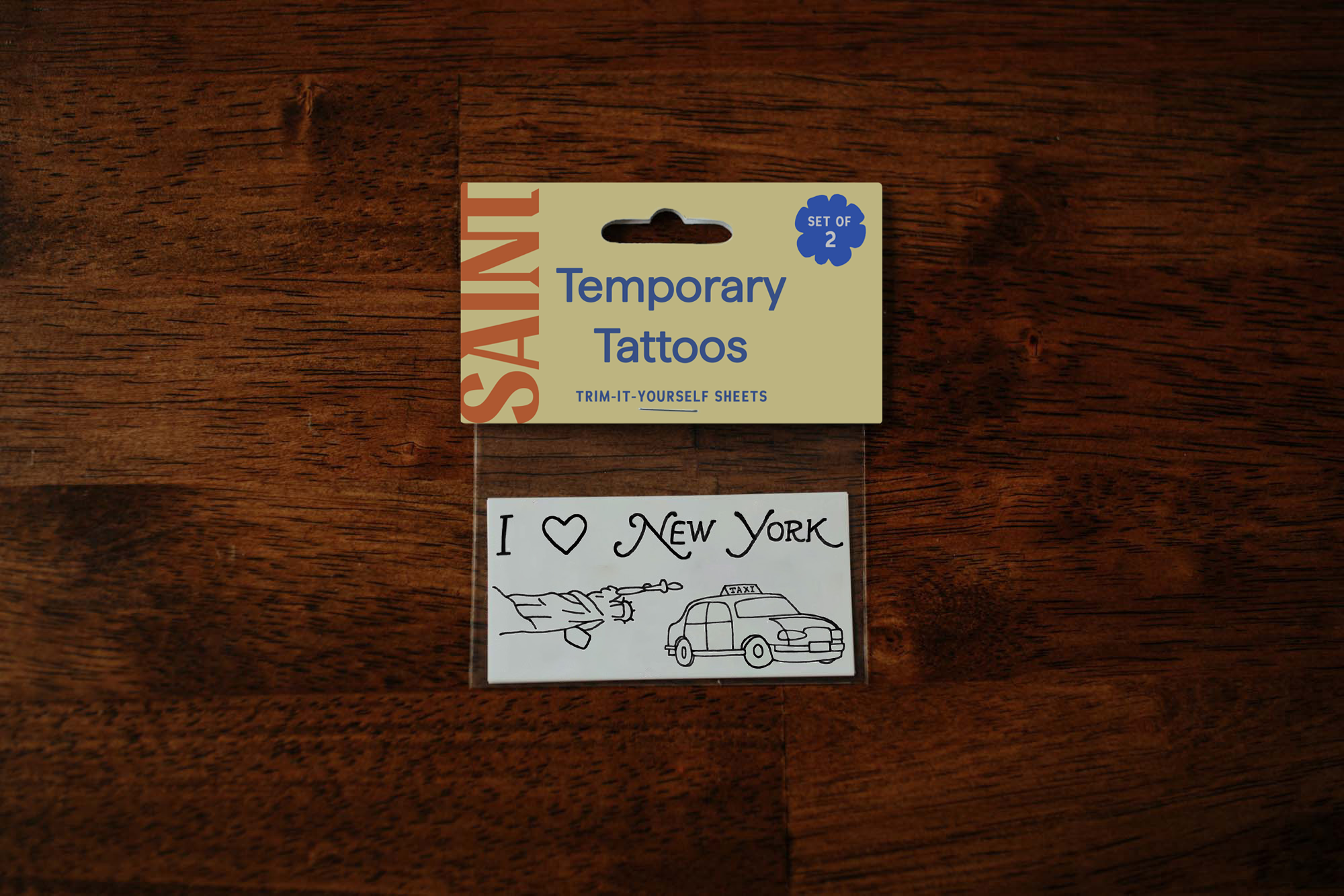 I Love NYC Temporary Tattoos