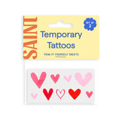 Tiny Hearts Temporary Tattoos