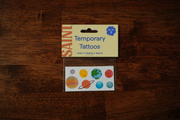 Outer Space Temporary Tattoos