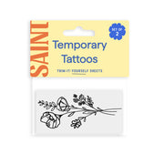 Wildflowers Temporary Tattoos