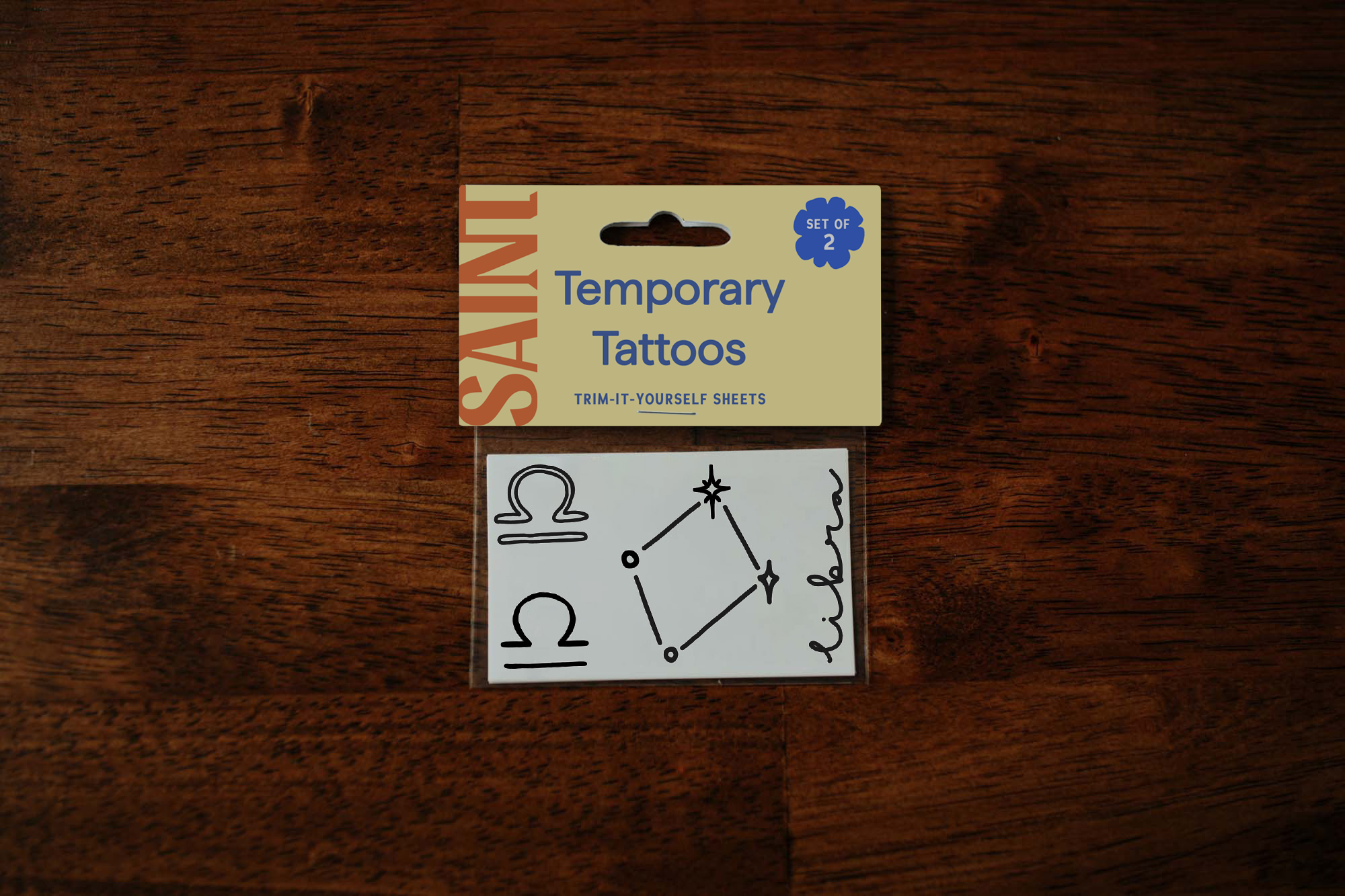 Libra Temporary Tattoos