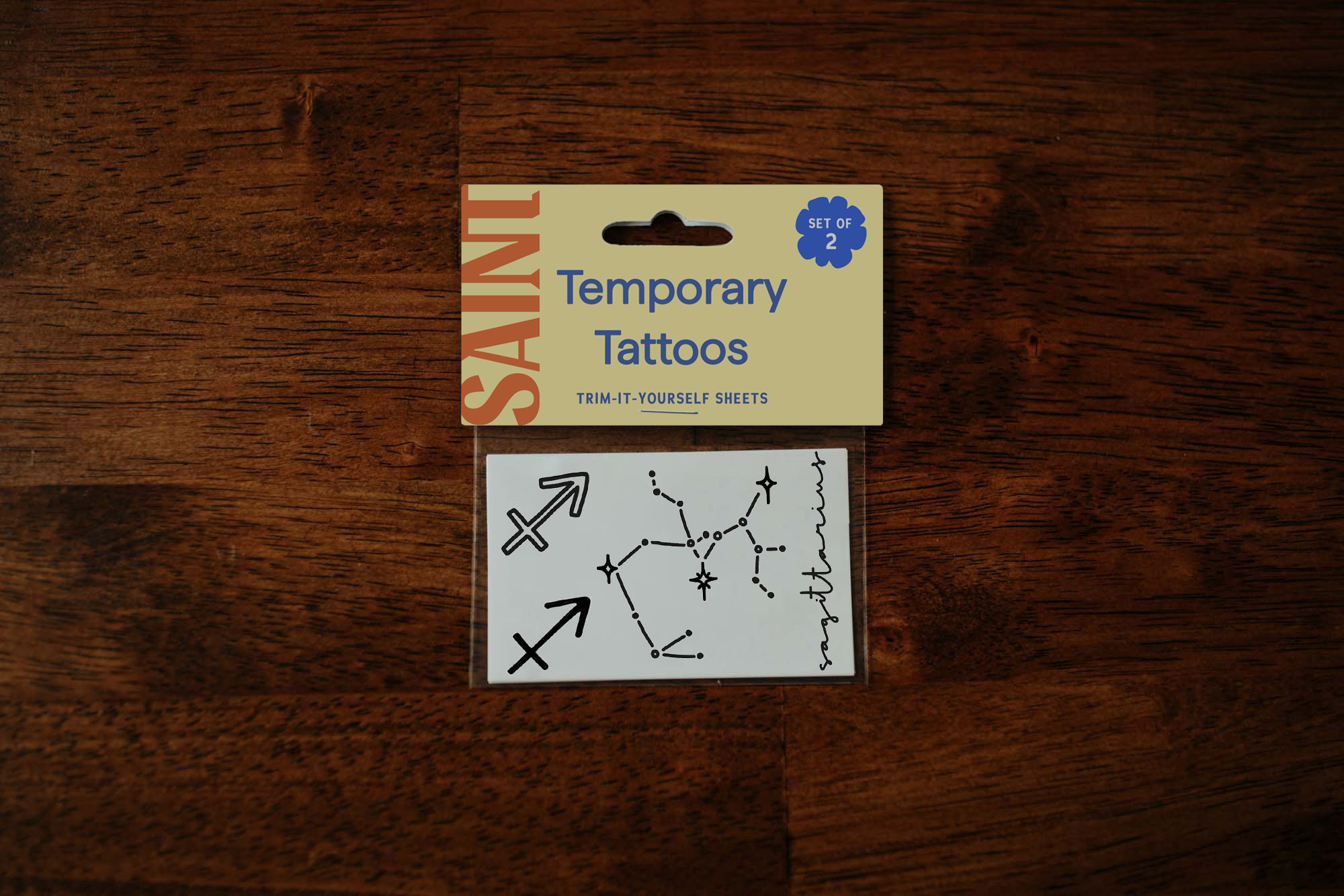 Sagittarius Temporary Tattoos