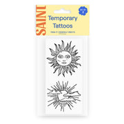 Two Suns Temporary Tattoos